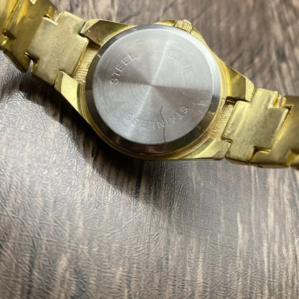 Unbranded Ladies Gold Tone Watch New Battery Working